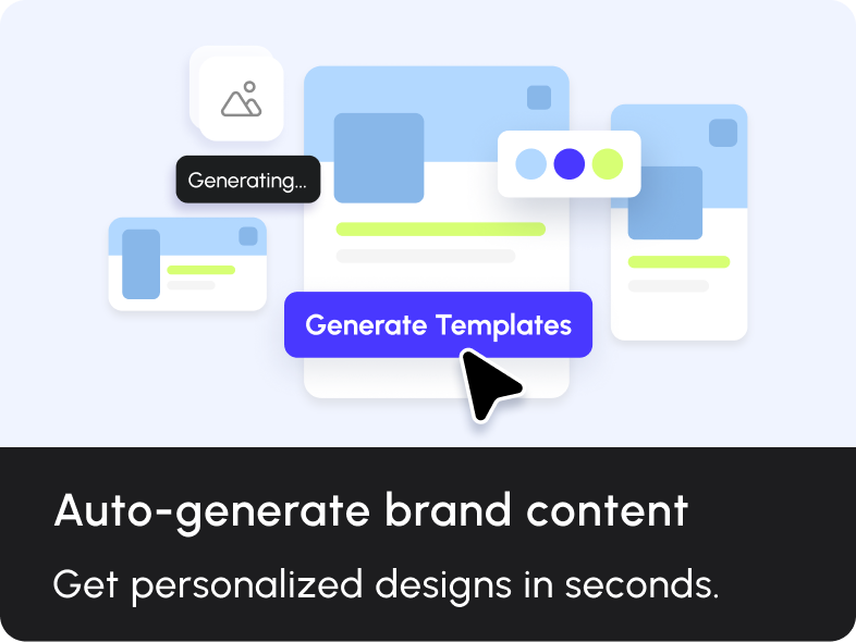 Auto generate brand content